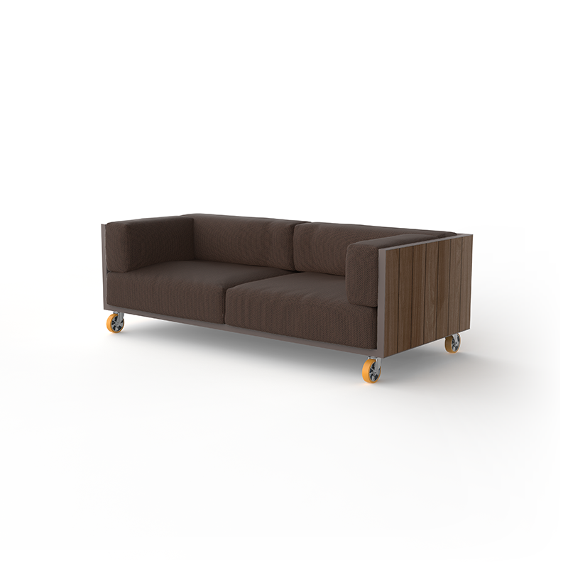 Vineyard Large Sofa Wheel